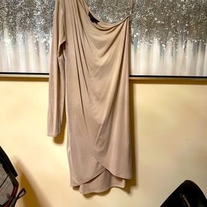 Off the shoulder BCBG Dress